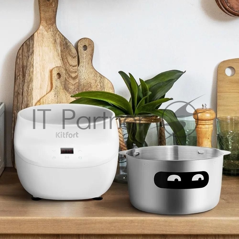 Миксер планетарный Kitfort КТ-3496 150Вт белый