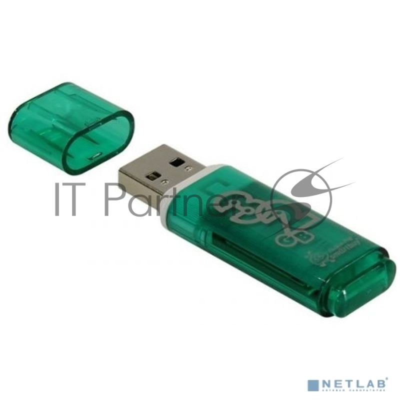 Флеш-память Флешка USB Smartbuy 32GB Smartbuy Glossy series Green