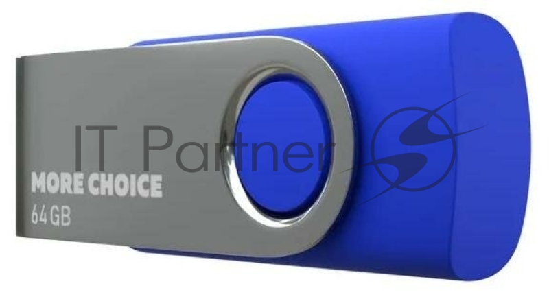 Флеш диск MORE CHOICE (4610196407659) MF64-4 USB 64GB 2.0 Blue