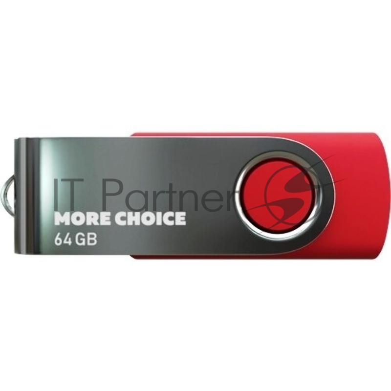 Флеш диск MORE CHOICE (4610196407666) MF64-4 USB 64GB 2.0 Red