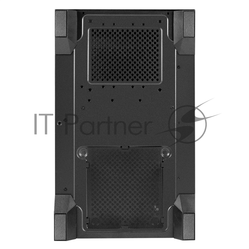 Корпус Minitower ExeGate i3 SEA LE-NPX650 (mATX, БП 650NPX, 1*USB+1*USB3.0, HD аудио, черный, передняя и боковая панели - закаленное стекло)