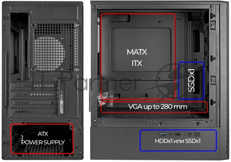 Корпус Ginzzu CL400