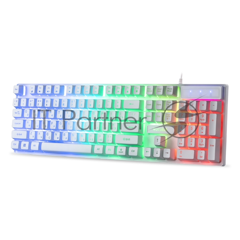 Клавиатура SMARTBUY (SBK-320G-W) RUSH Nucleus USB белый