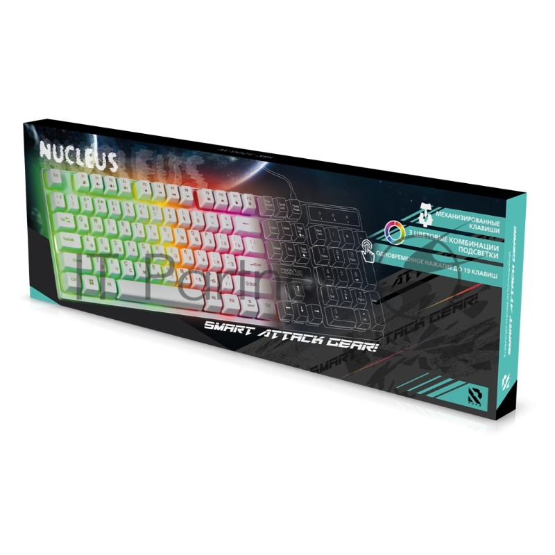 Клавиатура SMARTBUY (SBK-320G-W) RUSH Nucleus USB белый