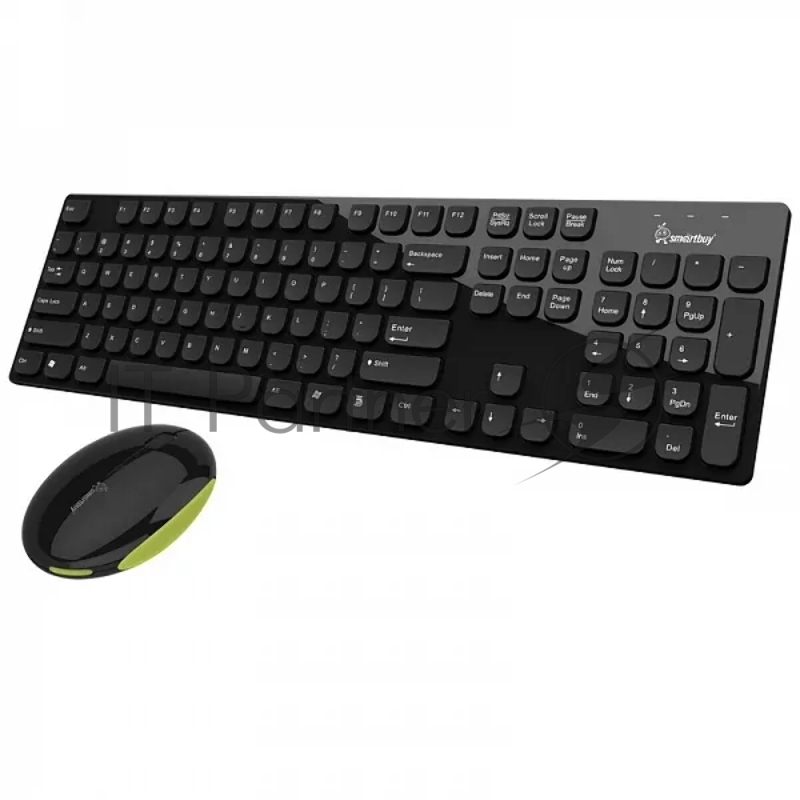 Комплект клавиатура+мышь мультимедийный Ultra-slim Smartbuy 107365AG Black