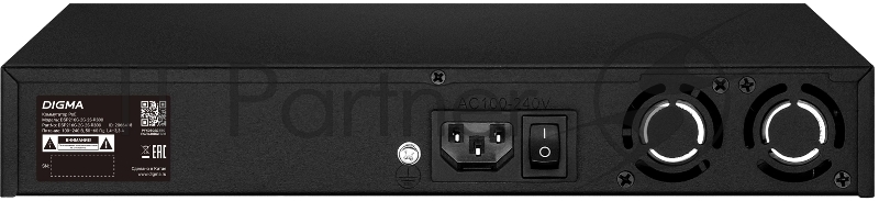 Коммутатор Digma DSP216G-2G-2S-R300 (L2) 18x1Гбит/с 2SFP 16PoE 16PoE+ 2PoE++ 300W неуправляемый