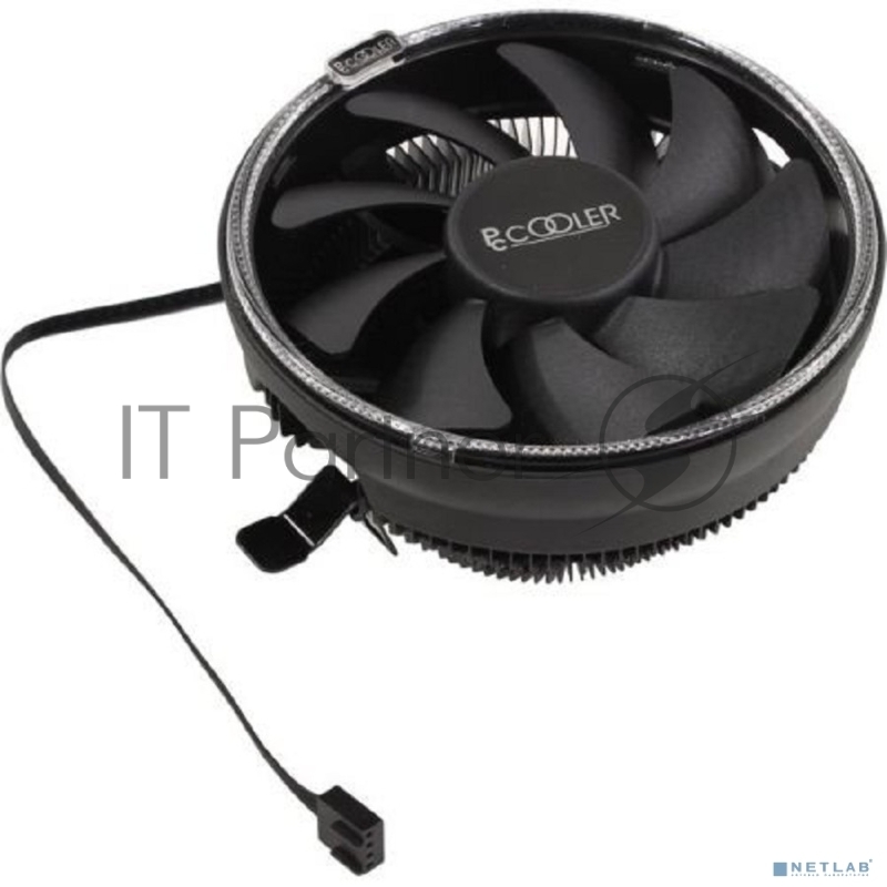 Кулер PCCooler E126MB черный 120мм алюминий 1800rpm 26.5db 4-pin 92W 70мм