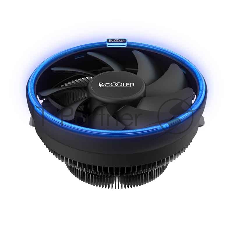 Кулер PCCooler E126MB черный 120мм алюминий 1800rpm 26.5db 4-pin 92W 70мм