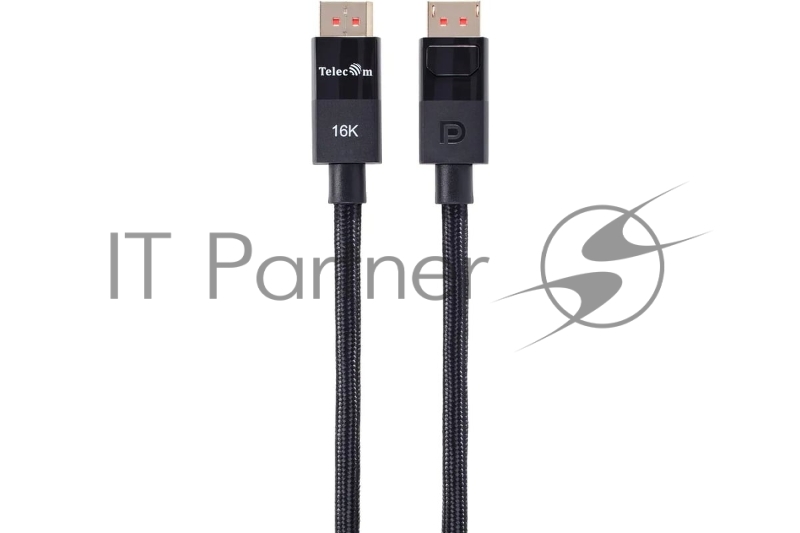 Кабель соединительный Telecom DP-DP 2.1V 80Gbs 16K@60Hz 1.5м , медь, TCG865-1.5M