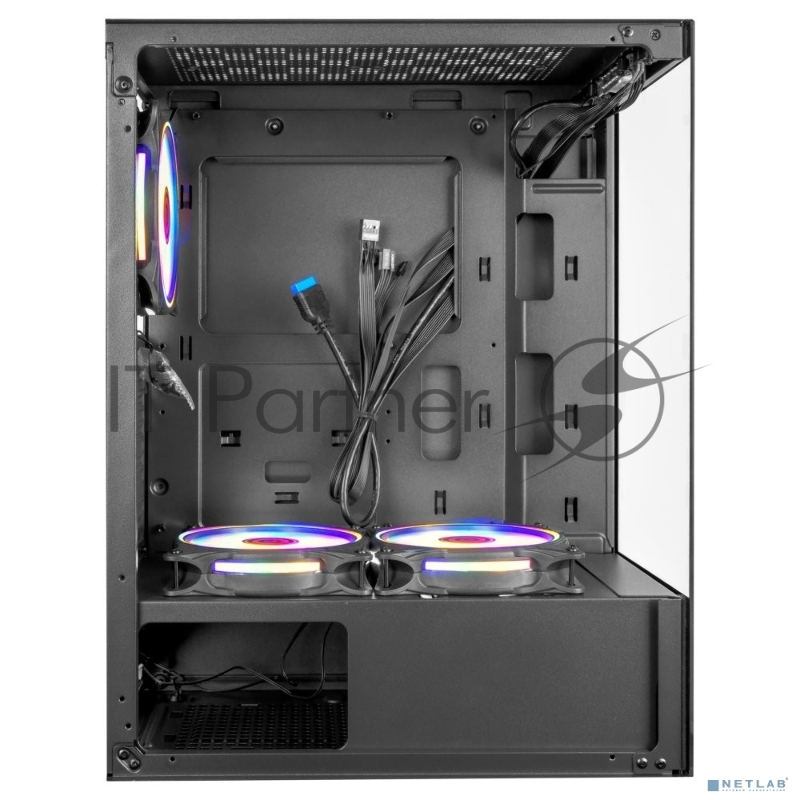 Компьютерный корпус Ginzzu CL305 FAN 3*12LC4 FRGB