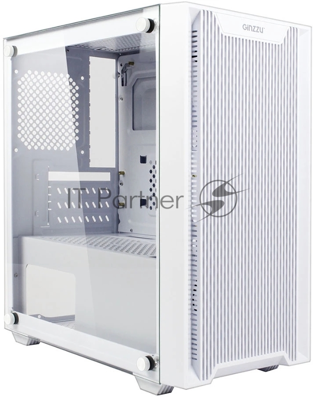 Компьютерный корпус Ginzzu CL560 White mATX