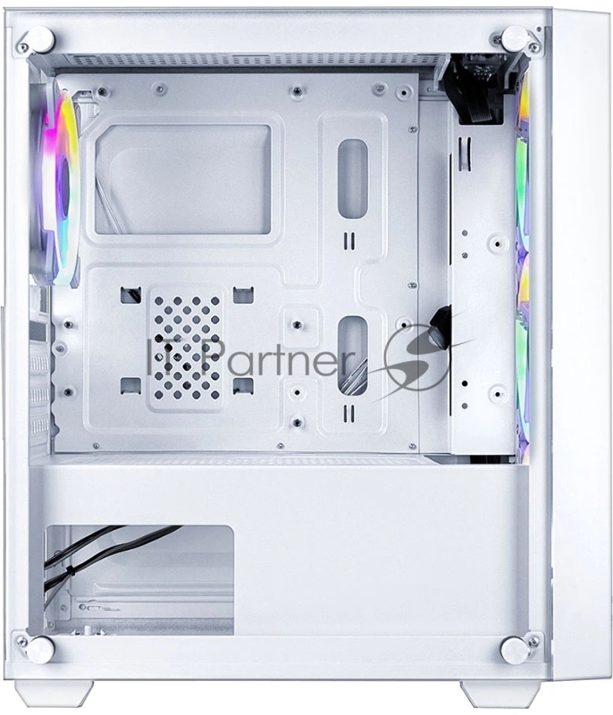 Компьютерный корпус Ginzzu CL620 mATX FAN 4*12FRGB