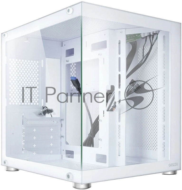 Компьютерный корпус Ginzzu V200 White