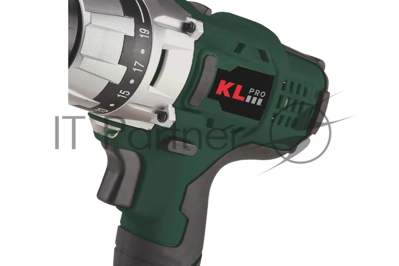 Профессиональный ударный шуруповерт KLPRO KLDM18-00 (18В, без ЗУ и АКБ , 40Нм, 2 скорости, 16-ступений к/м, подсветка,в кейсе)