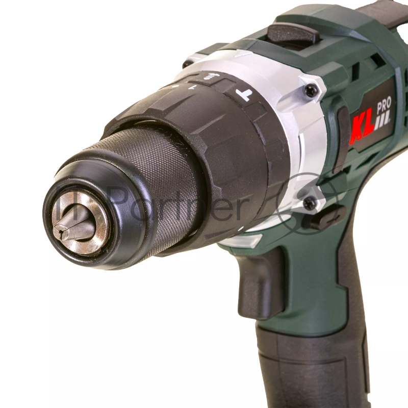 Профессиональный ударный шуруповерт KLPRO KLDM18-20 (18В, Li-ion-2шт, 2.0Ач, 40Нм, 2 скорости, подсветка, магнитная бита,З/У,в кейсе)