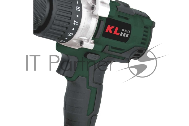 Профессиональный ударный бесщеточный шуруповерт KLPRO KLDM18B-00 (18В, без ЗУ и АКБ, 60Нм, ручка, 2 скорости, 16-ступеней к/м, подсветка,в кейсе)