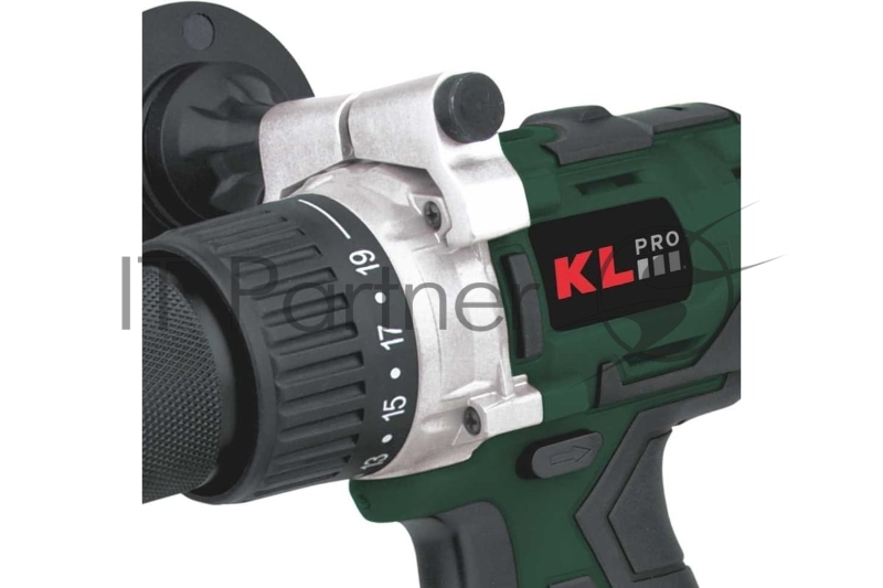 Профессиональный ударный бесщеточный шуруповерт KLPRO KLDM18B-00 (18В, без ЗУ и АКБ, 60Нм, ручка, 2 скорости, 16-ступеней к/м, подсветка,в кейсе)