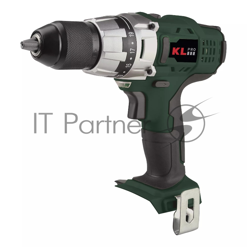 Профессиональный шуруповерт аккумуляторный KLPRO KLNM18-00 (18В, без ЗУ и АКБ , 40Нм, 2 скорости, 20-ступений к/м, подсветка,в кейсе)