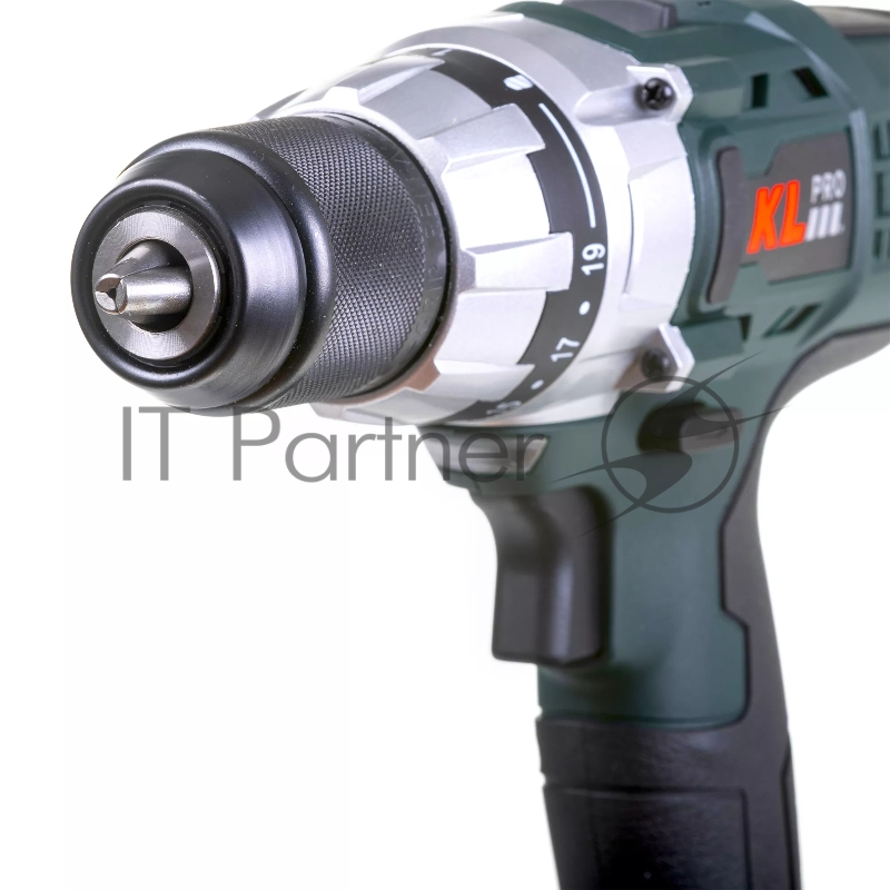 Профессиональный шуруповерт аккумуляторный KLPRO KLNM18-00 (18В, без ЗУ и АКБ , 40Нм, 2 скорости, 20-ступений к/м, подсветка,в кейсе)