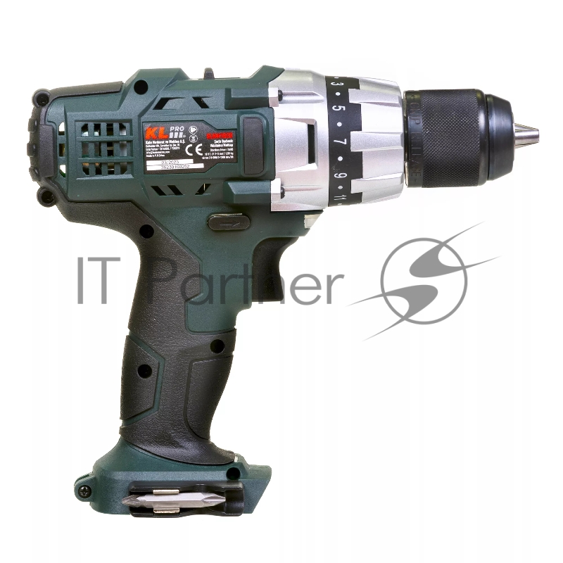 Профессиональный шуруповерт аккумуляторный KLPRO KLNM18-00 (18В, без ЗУ и АКБ , 40Нм, 2 скорости, 20-ступений к/м, подсветка,в кейсе)