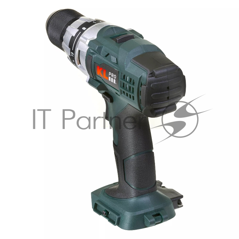 Профессиональный шуруповерт аккумуляторный KLPRO KLNM18-00 (18В, без ЗУ и АКБ , 40Нм, 2 скорости, 20-ступений к/м, подсветка,в кейсе)