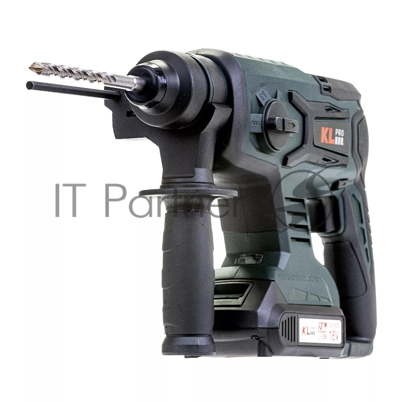 Профессиональный бесщеточный перфоратор аккумуляторный KLPRO KLPM18B-20 (18В, Li-ion-2шт, 2.0Ач, 1,7Дж , SDS-plus, З/У,сумка)