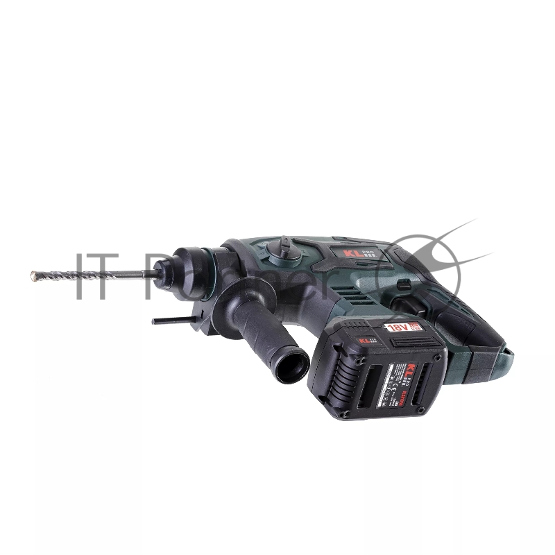 Профессиональный бесщеточный перфоратор аккумуляторный KLPRO KLPM18B-50 (18В, Li-ion-2шт, 5.0Ач, 1,7Дж , SDS-plus, З/У,сумка)