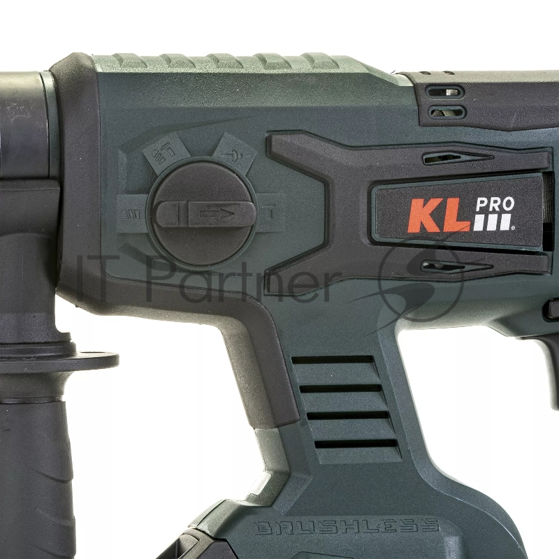 Профессиональный бесщеточный перфоратор аккумуляторный KLPRO KLPM18B-50 (18В, Li-ion-2шт, 5.0Ач, 1,7Дж , SDS-plus, З/У,сумка)