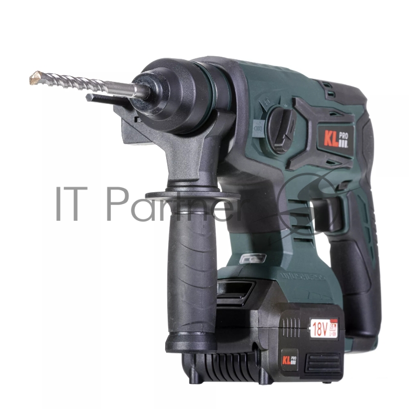 Профессиональный бесщеточный перфоратор аккумуляторный KLPRO KLPM18B-50 (18В, Li-ion-2шт, 5.0Ач, 1,7Дж , SDS-plus, З/У,сумка)