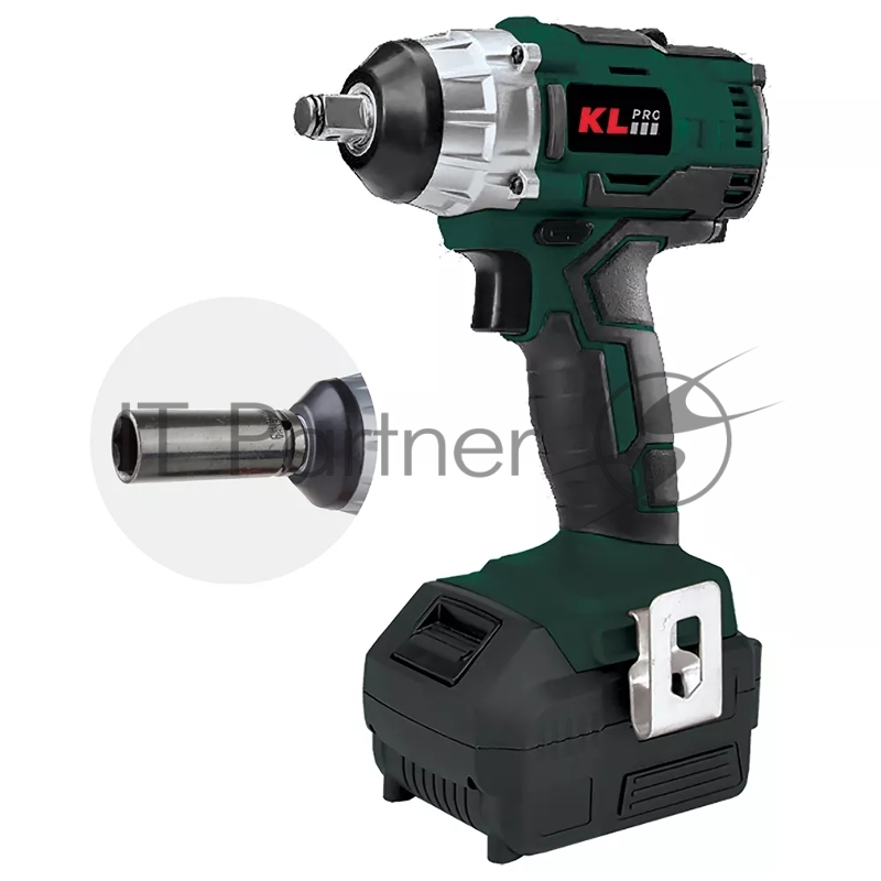 Профессиональный гайковерт ударный бесщеточный аккумуляторный KLPRO KLSS18B-50 (18 В / 5 Ач)