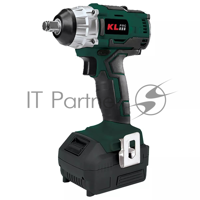 Профессиональный бесщеточный гайковерт аккумуляторный KLPRO KLSS18B-80 (18В, Li-ion-2шт, 8.0Ач, 250Нм, 2 скорости, подсветка,З/У,в кейсе)