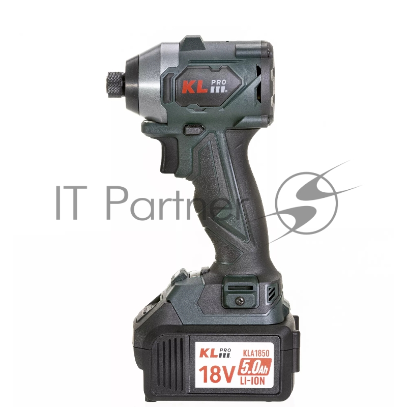 Профессиональный бесщеточный винтоверт аккумуляторный KLPRO KLDV18BH-50 (18В, Li-ion-2шт, 5.0Ач, 220Нм, 2 скорости, подсветка,З/У,в кейсе)