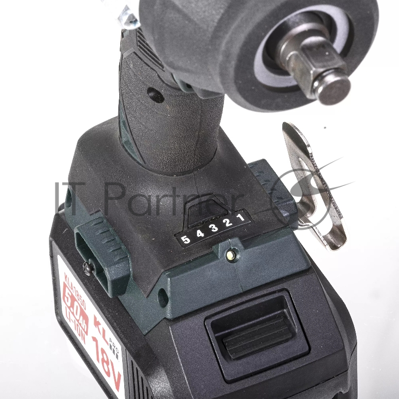 Профессиональный бесщеточный гайковерт аккумуляторный KLPRO KLSS18BHX-50 (18В, Li-ion-2шт, 5.0Ач, 800Нм, 2 скорости, подсветка,З/У,в кейсе)