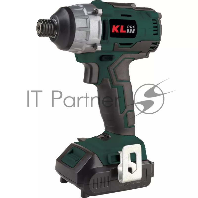 Профессиональный винтоверт ударный бесщеточный аккумуляторный KLPRO KLDV18B-20 (18 В / 2,0 Ач)
