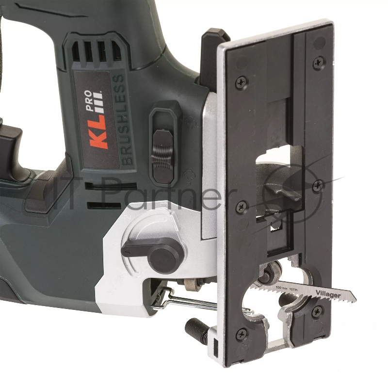 Профессиональный лобзик бесщеточный KLPRO KLDT18B-20 (18В, Li-ion-2шт, 2.0Ач, патрубок для пылесоса, полотна (дерево/металл, З/У , кейс)