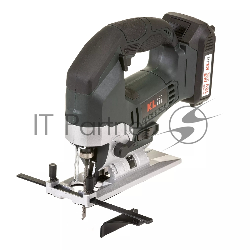 Профессиональный лобзик бесщеточный KLPRO KLDT18B-20 (18В, Li-ion-2шт, 2.0Ач, патрубок для пылесоса, полотна (дерево/металл, З/У , кейс)