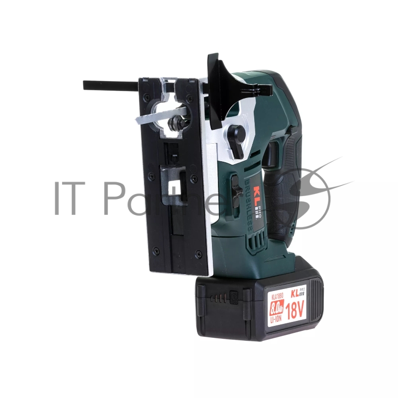 Профессиональный лобзик бесщеточный KLPRO KLDT18B-80 (18В, Li-ion-2шт, 8.0Ач, патрубок для пылесоса, полотна (дерево/металл, З/У-4А , кейс)