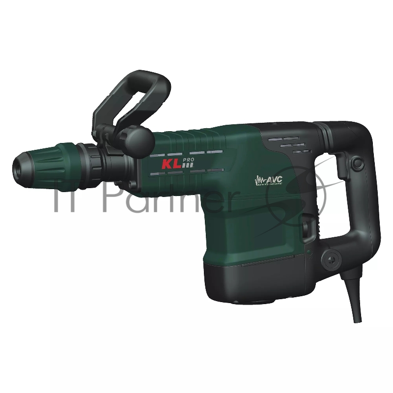 Профессиональный отбойный молоток сетевой SDS-Max KLPRO KLKR1100M (сеть, 1500 Вт, 25 Дж, пика/долото, проф смазка, запасные щетки, кейс)