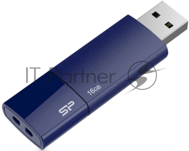 Флеш накопитель 16GB Silicon Power Ultima U05, USB 2.0, Синий