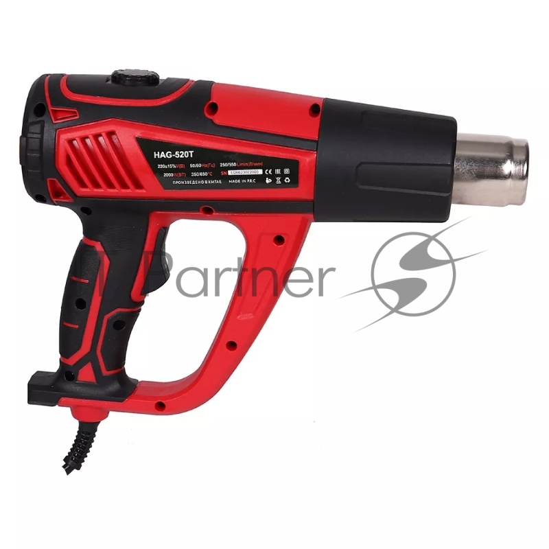 Фен строительный электрический Edon HAG-520T