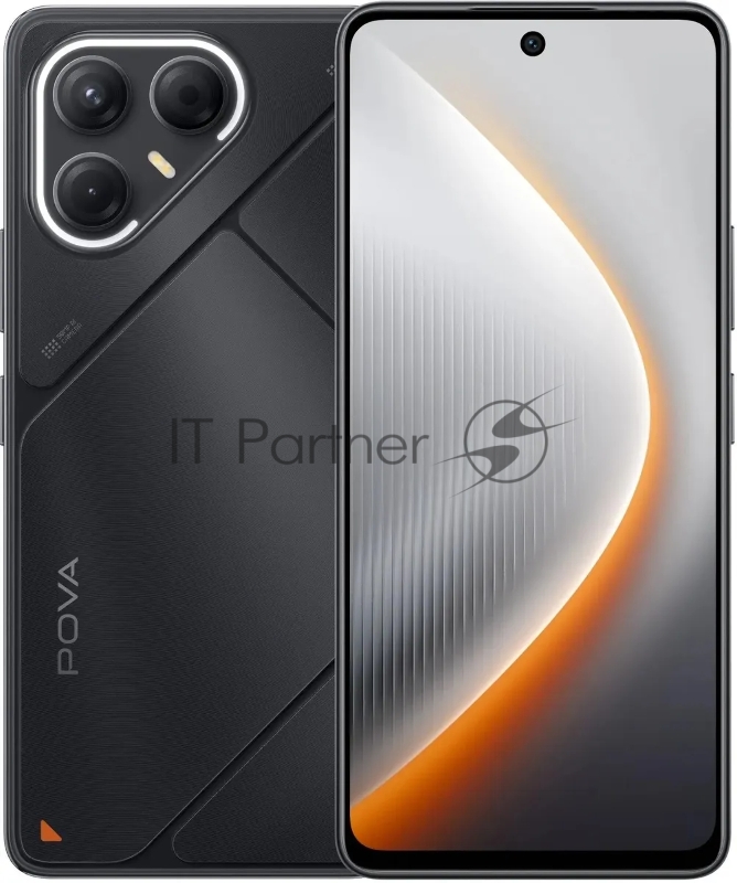Смартфон Tecno Pova 7 5G 8/128GB Geek Black (LJ7)