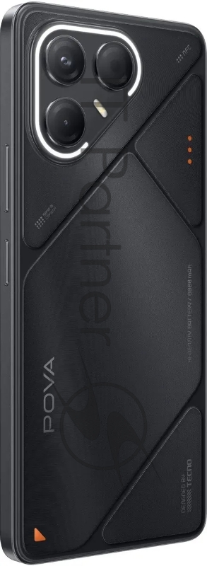 Смартфон Tecno Pova 7 5G 8/256GB Geek Black (LJ7)