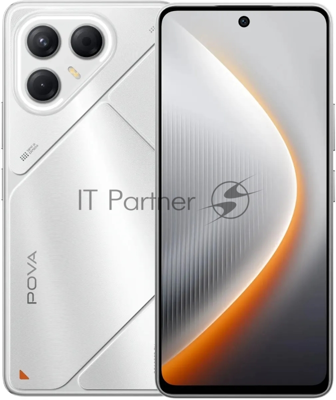 Смартфон Tecno Pova 7 5G 8/256GB Magic Silver (LJ7)