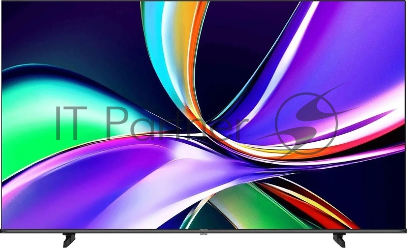 Телевизор QLED Hisense 43 43E7Q Frameless черный 4K Ultra HD 60Hz DVB-T DVB-T2 DVB-C DVB-S DVB-S2 USB WiFi Smart TV (RUS)