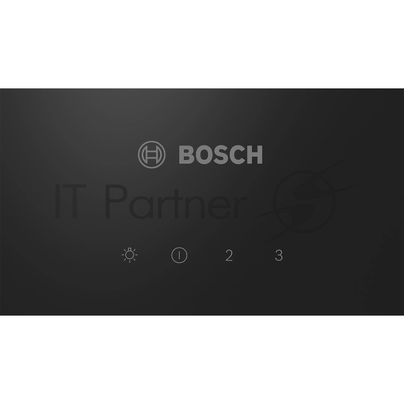 Вытяжка наклонная Bosch DWK63PJ60T 360 м3/ч, 60см, цвет: черный , Push buttons