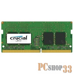 Модуль памяти SO-DIMM 8ГБ DDR4 SDRAM Crucial CT8G4SFS824A (PC19200, 2400МГц, CL17)
