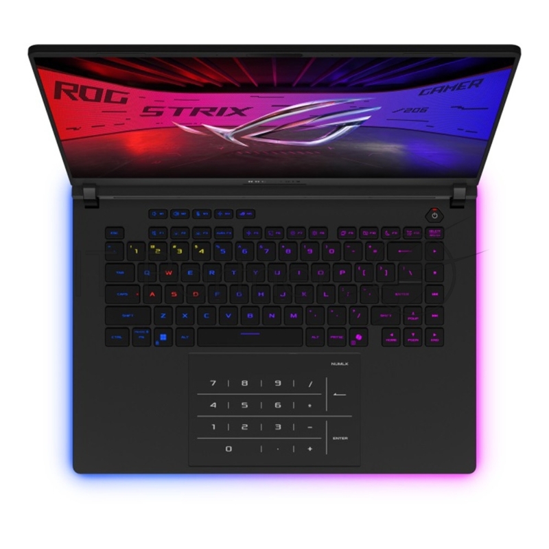 Ноутбук ASUS ROG Strix SCAR 16 G635LX-RW187W Intel Core Ultra 9 275HX 2100MHz/16/2560х1600/32GB/2048 SSD/NVIDIA GeForce RTX 5090 24GB/Wi-Fi/Bluetooth/Windows 11 Home (90NR0L81-M008D0) Black
