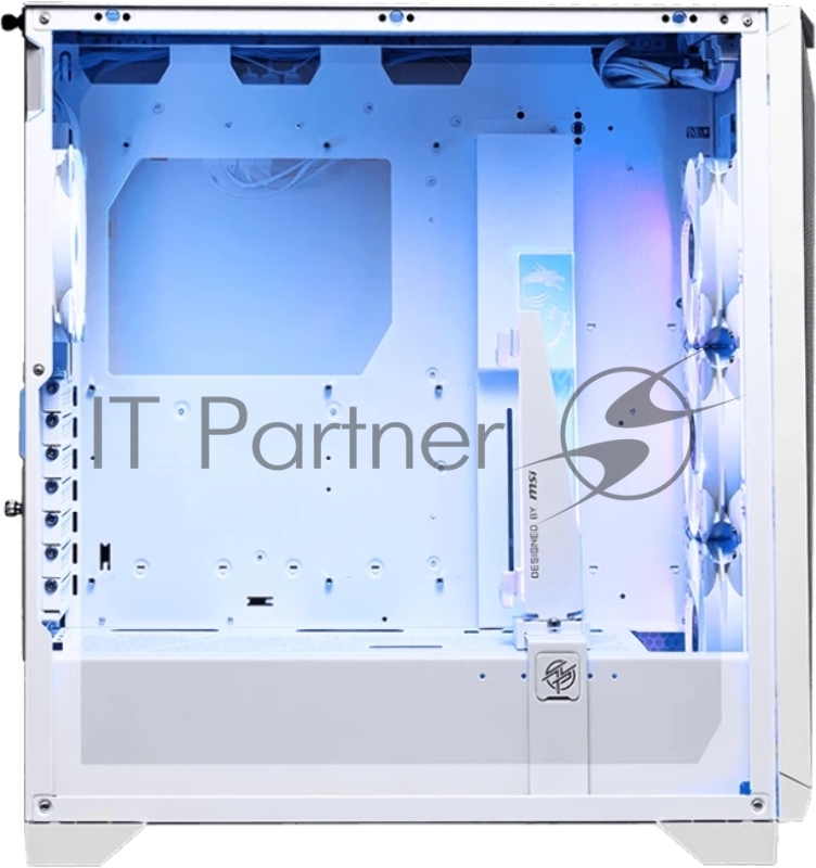 Корпус MSI MPG GUNGNIR 300R AIRFLOW White, Midi Tower, EATX ,2xUSB 3.2 Gen 1, 1xUSB 3.2 Gen2 Type-C,4x120mm PWM ARGB Fan, ARGB+PWM Control Board, Tempered Glass Window