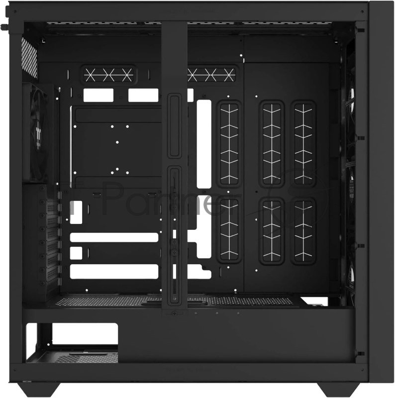 Корпус компьютерный Thermaltake AX500 черный без БП XL-ATX 14x120mm 9x140mm 2x200mm 2xUSB3.0 audio bott PSU