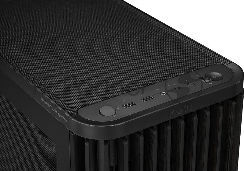 Компьютерный корпус ASUS PROART PA401 WOOD MESH PWM BLACK